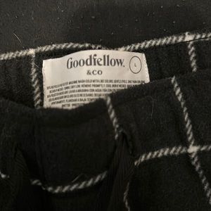 Goodfellow & co. Men’s Black plaid sleep pants!